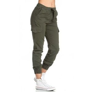 Olive Green Cargo Pants